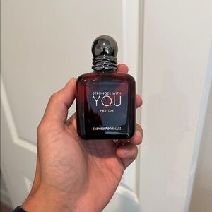 Emporio Armani Stronger With You Parfum - Black and Red